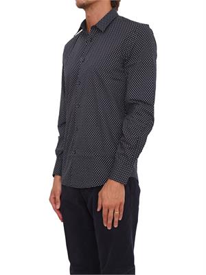 CAMICIA MANICA LUNGA ANTONY MORATO BLU in UOMO