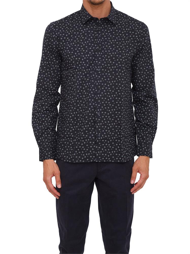 CAMICIA MANICA LUNGA ANTONY MORATO BLU
