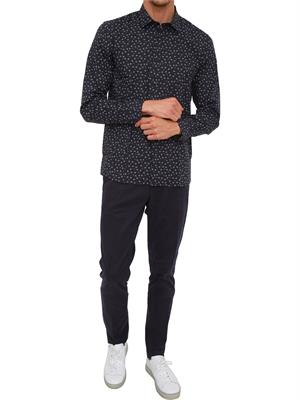 CAMICIA MANICA LUNGA ANTONY MORATO BLU in UOMO