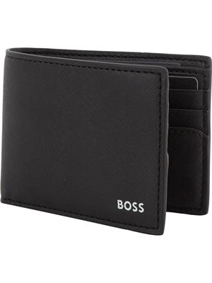 PORTAFOGLI HUGO BOSS NERO in UOMO