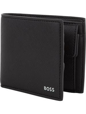 PORTAFOGLI HUGO BOSS NERO in UOMO