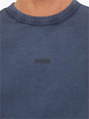 T-SHIRT HUGO BOSS BLU in UOMO