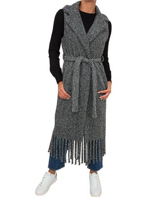 GILET MARELLA NERO in DONNA