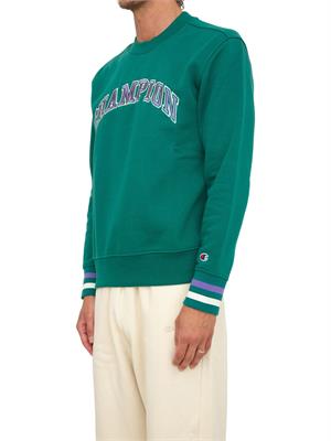 FELPA CHAMPION VERDE in UOMO
