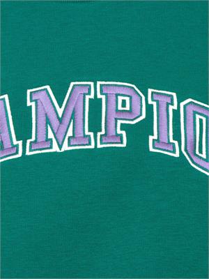 FELPA CHAMPION VERDE in UOMO