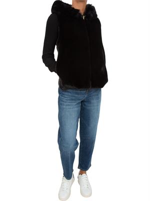 GILET MARELLA NERO in DONNA