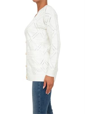 CARDIGAN ELISABETTA FRANCHI AVORIO in DONNA