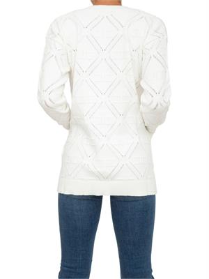 CARDIGAN ELISABETTA FRANCHI AVORIO in DONNA