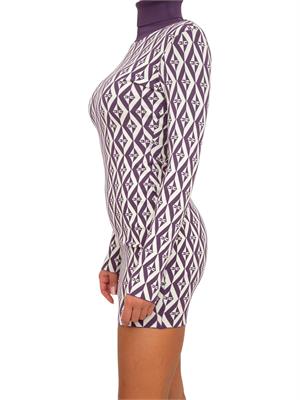 VESTITO ELISABETTA FRANCHI VIOLA in DONNA