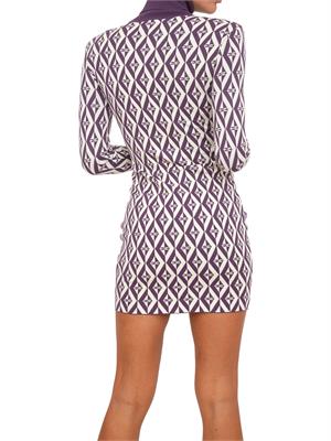 VESTITO ELISABETTA FRANCHI VIOLA in DONNA