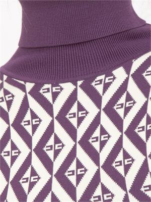 VESTITO ELISABETTA FRANCHI VIOLA in DONNA