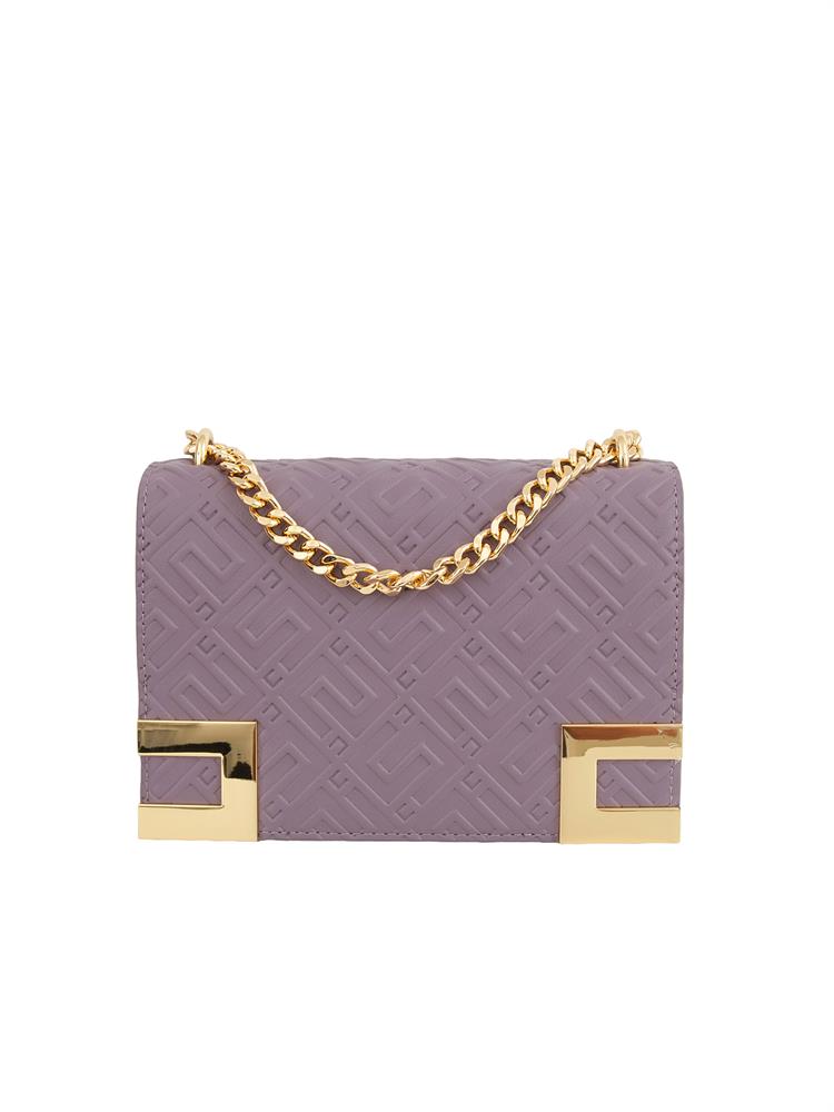 BORSA A SPALLA ELISABETTA FRANCHI LILLA