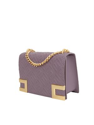 BORSA A SPALLA ELISABETTA FRANCHI LILLA in DONNA