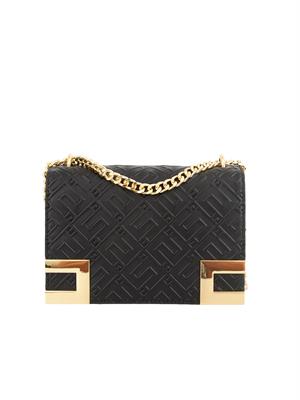 BORSA A SPALLA ELISABETTA FRANCHI NERO in DONNA