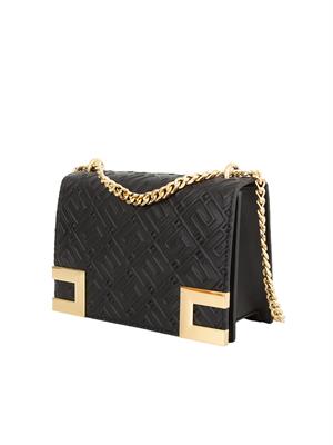 BORSA A SPALLA ELISABETTA FRANCHI NERO in DONNA