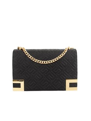 BORSA A SPALLA ELISABETTA FRANCHI NERO in DONNA