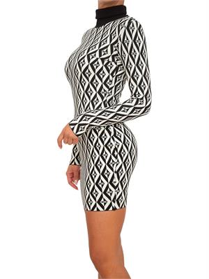 VESTITO ELISABETTA FRANCHI BICOLOR in DONNA