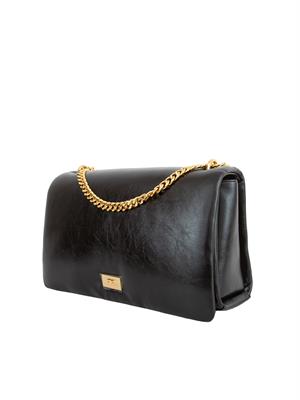 BORSA A SPALLA ELISABETTA FRANCHI NERO in DONNA