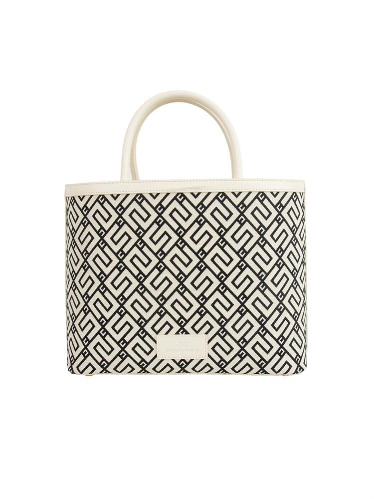 BORSA A SPALLA ELISABETTA FRANCHI AVORIO