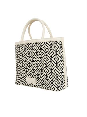 BORSA A SPALLA ELISABETTA FRANCHI AVORIO in DONNA