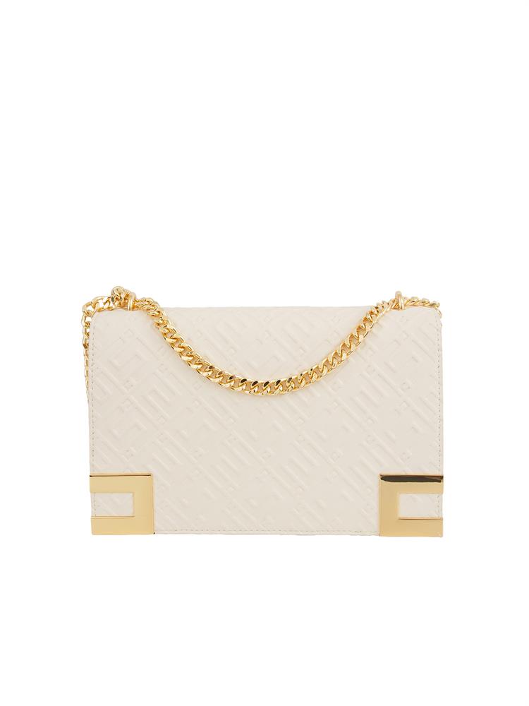 BORSA A SPALLA ELISABETTA FRANCHI AVORIO