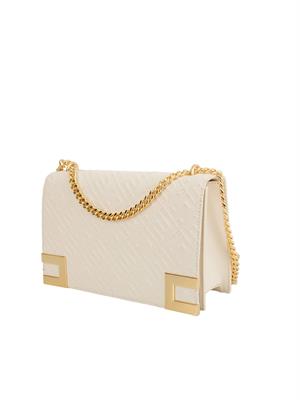 BORSA A SPALLA ELISABETTA FRANCHI AVORIO in DONNA