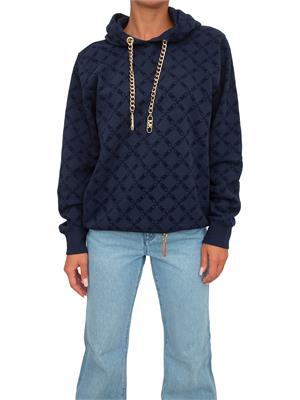 FELPA MICHAEL MICHAEL KORS BLU in DONNA