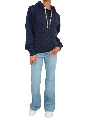 FELPA MICHAEL MICHAEL KORS BLU in DONNA