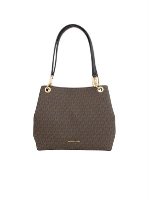 BORSA A SPALLA MICHAEL MICHAEL KORS MARRONE in DONNA