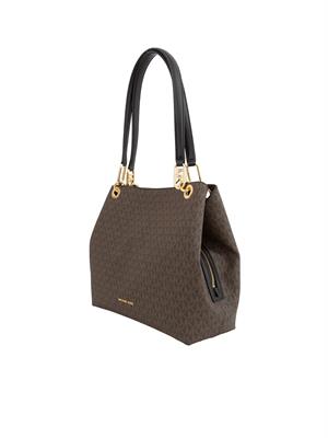 BORSA A SPALLA MICHAEL MICHAEL KORS MARRONE in DONNA