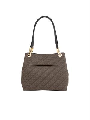 BORSA A SPALLA MICHAEL MICHAEL KORS MARRONE in DONNA
