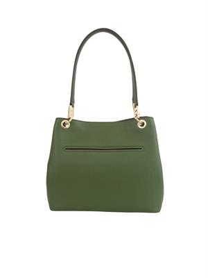 BORSA A SPALLA MICHAEL MICHAEL KORS VERDE in DONNA