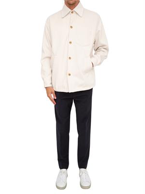 GIACCA CAMICIA GCDS AVORIO in UOMO