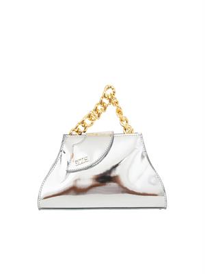 BORSA A SPALLA GCDS ARGENTO in DONNA