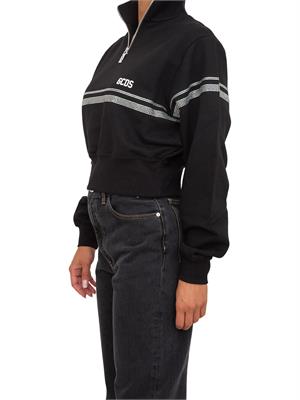 FELPA GCDS NERO in DONNA