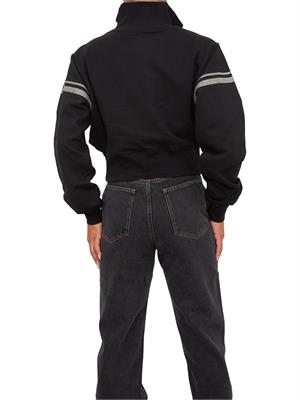 FELPA GCDS NERO in DONNA