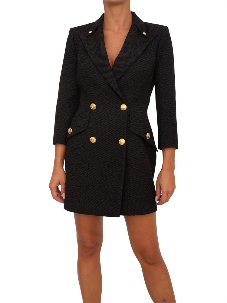 VESTITO ELISABETTA FRANCHI NERO