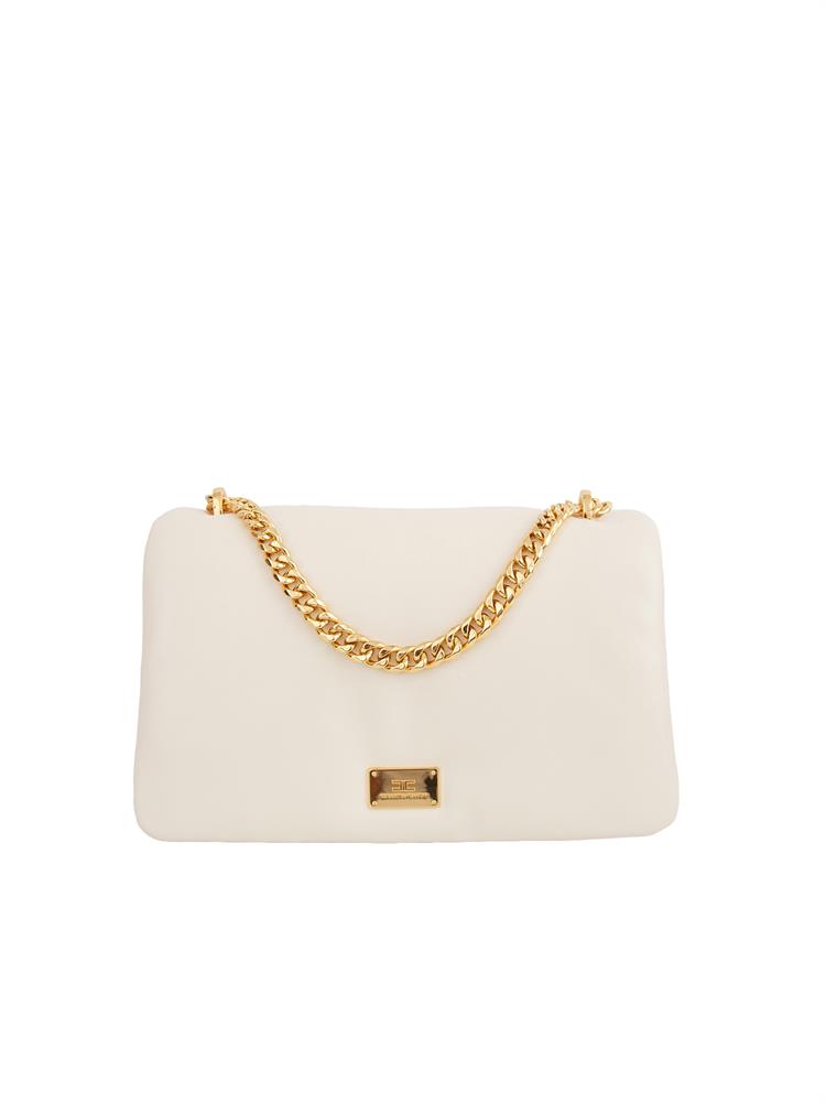 BORSA A SPALLA ELISABETTA FRANCHI AVORIO