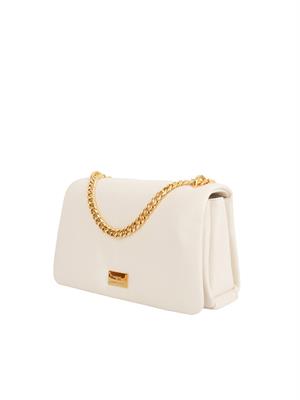 BORSA A SPALLA ELISABETTA FRANCHI AVORIO in DONNA