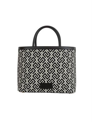 BORSA A SPALLA ELISABETTA FRANCHI NERO in DONNA