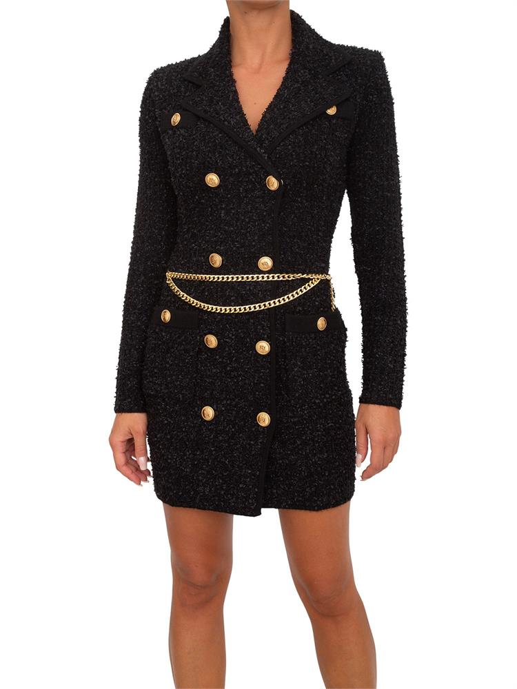 VESTITO ELISABETTA FRANCHI NERO