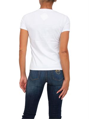 T-SHIRT ELISABETTA FRANCHI BIANCO in DONNA