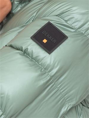 GIACCONE DEKKER VERDE ACQUA in DONNA