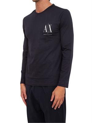 T-SHIRT ARMANI EXCHANGE BLU in UOMO