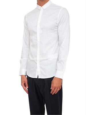 CAMICIA MANICA LUNGA ARMANI EXCHANGE BIANCO in UOMO