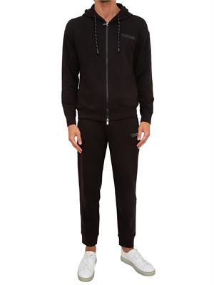 PANTALONE TUTA ARMANI EXCHANGE NERO in UOMO