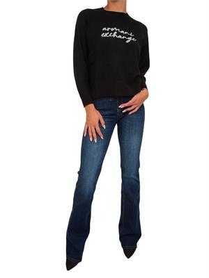 MAGLIA ARMANI EXCHANGE NERO in DONNA