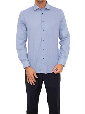 CAMICIA MANICA LUNGA LIU JO BLU in UOMO