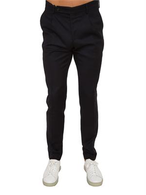 PANTALONE CASUAL BERWICH BLU in UOMO