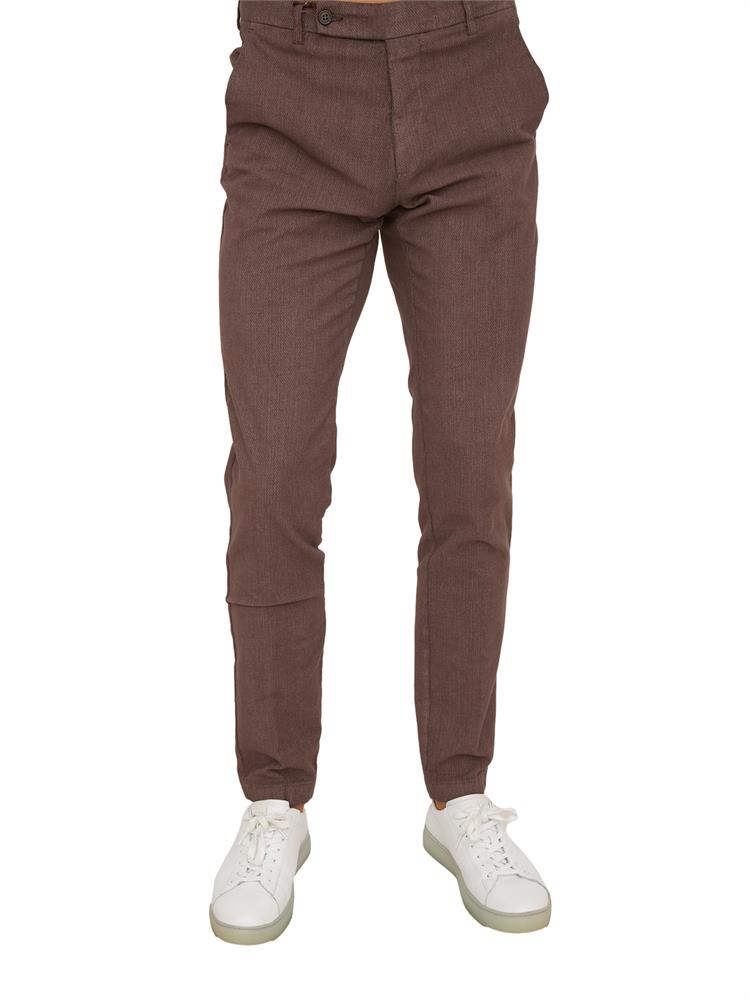 PANTALONE CASUAL BERWICH MARRONE